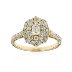 Anello in oro con Diamante SI1 (H) (CIRARI)
