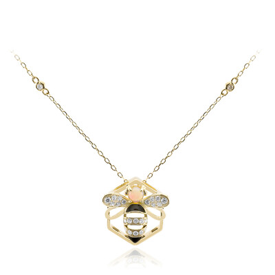 Collana in oro con Opale di Welo AAA (CIRARI)