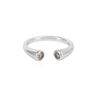 Anello in oro con Diamante Champagne I3 (KM by Juwelo)