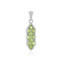Ciondolo in argento con Peridoto Arizona