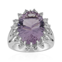 Anello in argento con Ametista Boliviana