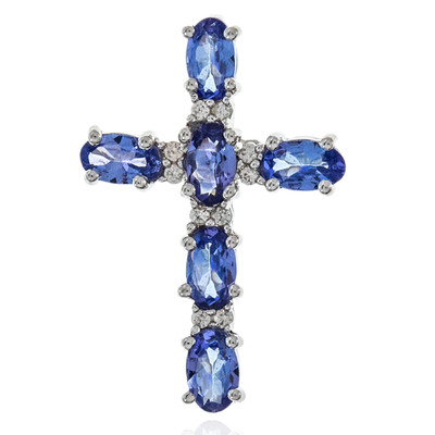 Ciondolo in argento con Tanzanite