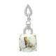 Ciondolo in argento con Magnesite