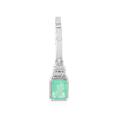 Ciondolo in argento con Smeraldo Russo
