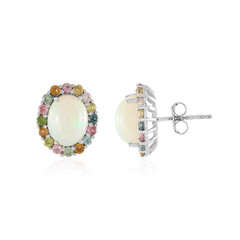Orecchini in argento con Opale di Welo