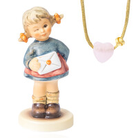 Collana in argento con Quarzo Rosa