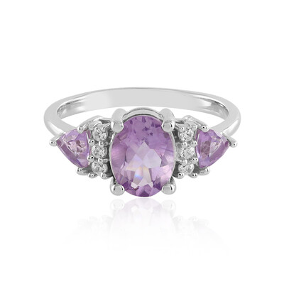Anello in argento con Ametista