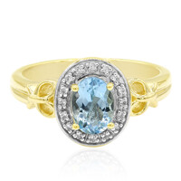Anello in oro con Acquamarina Medina