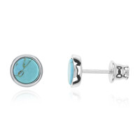 Orecchini in argento con Turchese