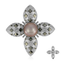 Spilla in argento con Perla Ming (Annette classic)