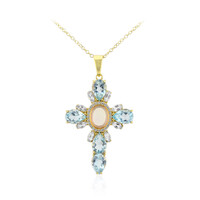 Collana in argento con Opale di Welo