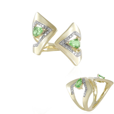 Anello in oro con Tsavorite (de Melo)