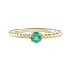 Anello in oro con Smeraldo Russo