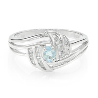 Anello in argento con Tormalina Paraíba Brasiliana