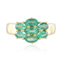 Anello in oro con Smeraldo Russo