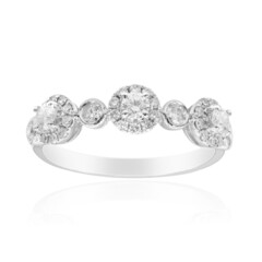 Anello in oro con Diamante I1 (H) (CIRARI)