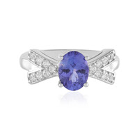 Anello in argento con Tanzanite