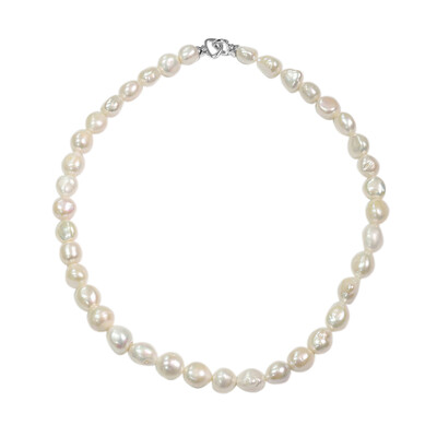 Collana in argento con Perla di Acqua Dolce (TPC)