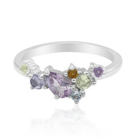 Anello in argento con Ametista Boliviana