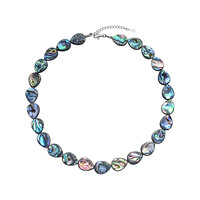 Collana in argento con Conchiglia Abalone