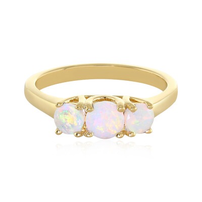 Anello in argento con Opale di Welo