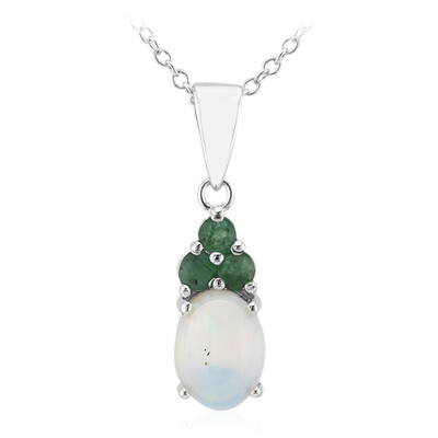Collana in argento con Opale di Welo