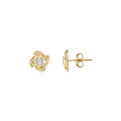 Orecchini in argento con Diamante I2 (I)
