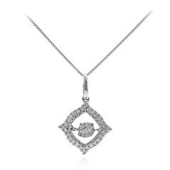 Collana in oro con Diamante SI1 (H) (CIRARI)
