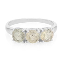 Anello in argento con Spectrolite