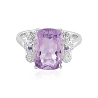Anello in argento con Ametista Rose de France