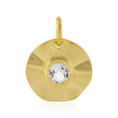 Ciondolo in argento con Quarzo Bianco