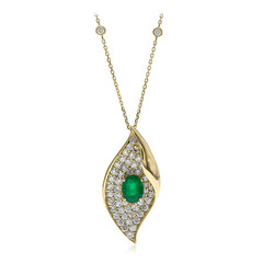 Collana in oro con Tsavorite AAA (CIRARI)
