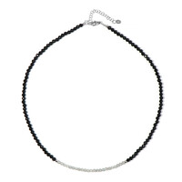 Collana in argento con Onice Nero
