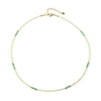 Collana in argento con Smeraldo Brasiliano