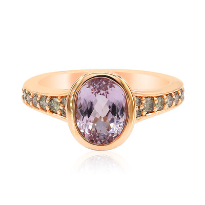 Anello in oro con Kunzite Patroke (Annette)