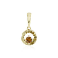 Ciondolo in oro con Diamante Rosso PK