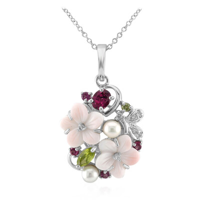Collana in argento con Madreperla