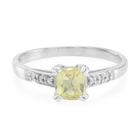 Anello in argento con Apatite Xia