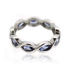 Anello in argento con Tanzanite