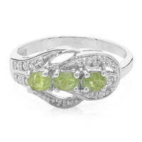 Anello in argento con Tormalina Cuprian