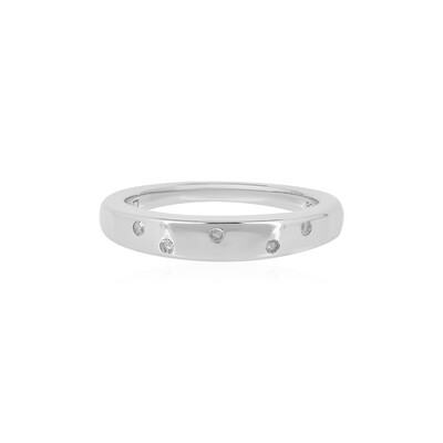 Anello in argento con Diamante I2 (I)