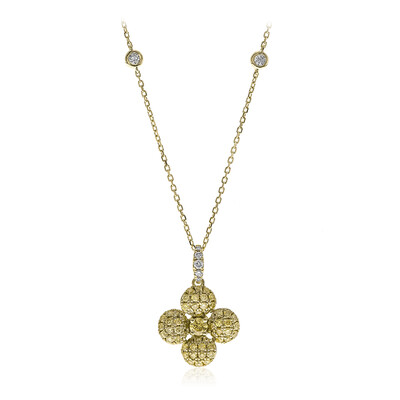 Collana in oro con Diamante Giallo SI2 (CIRARI)