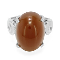 Anello in argento con Aragonite Capillitas