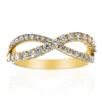 Anello in oro con Diamante I1 (H) (CIRARI)