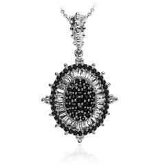 Collana in argento con Topazio Bianco (Dallas Prince Designs)