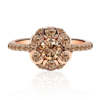 Anello in oro con Diamante Rose de France VS1 di Argyle