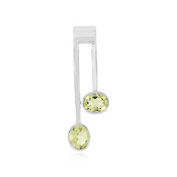 Ciondolo in argento con Quarzo Ouro Verde