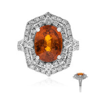 Anello in oro con Spessartina AAA (CIRARI)