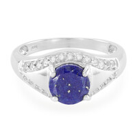 Anello da uomo in argento con Lapislazzuli