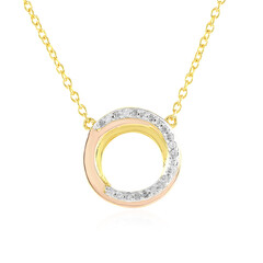 Collana in argento con Diamante I3 (J)